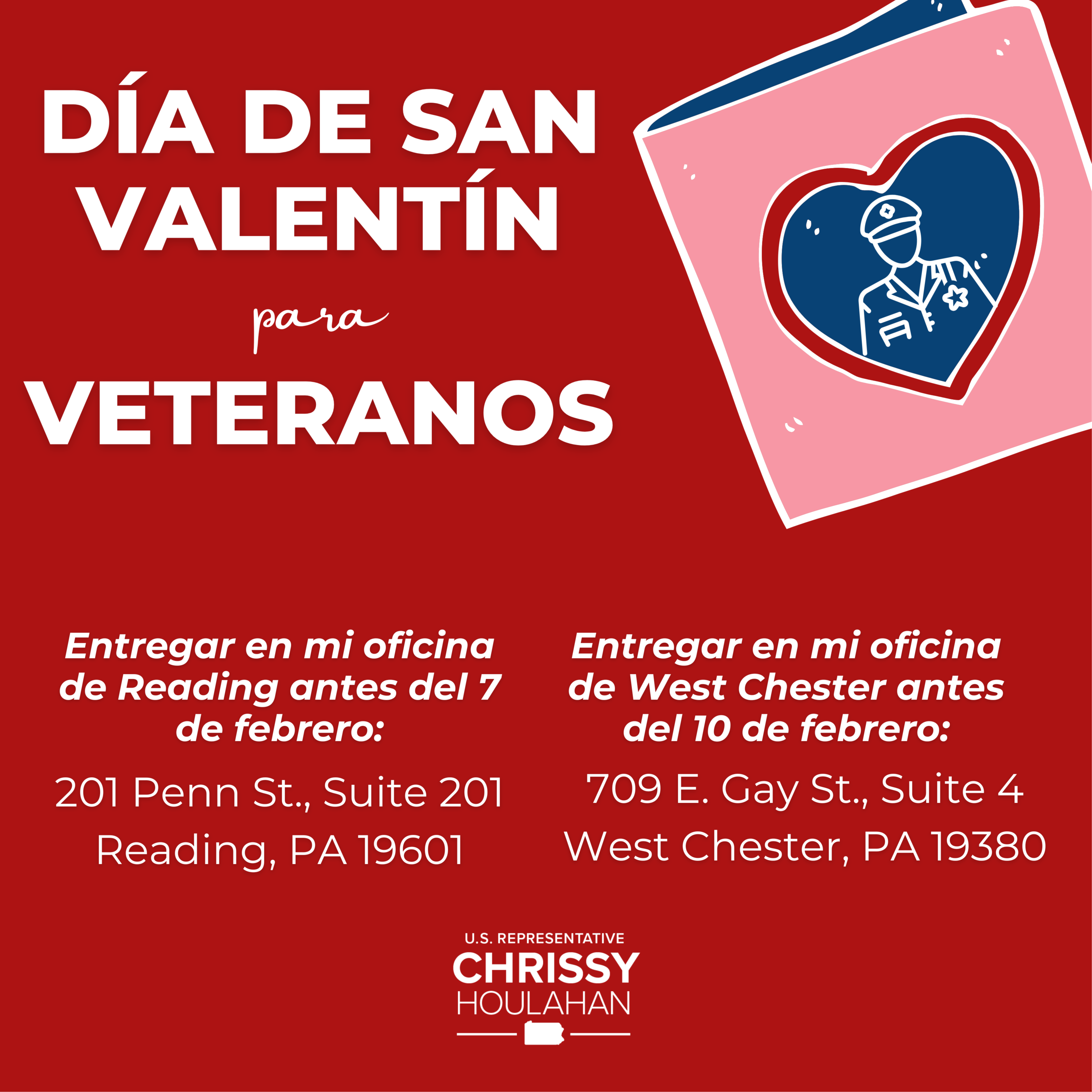 valentines for veterans in spanish