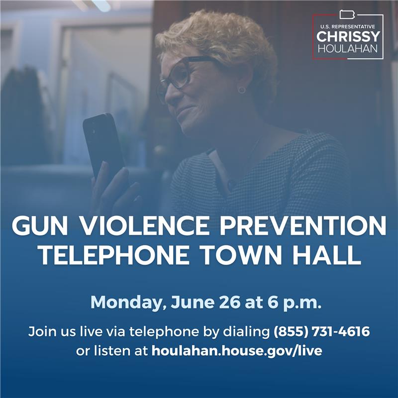 Gun Violence Prevention Town Hall Graphic
