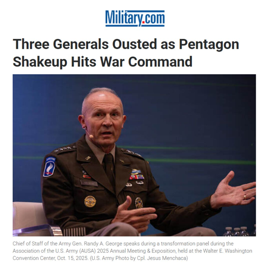 Military resignations