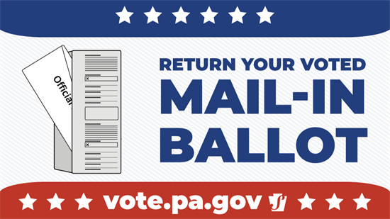 Return your voted Mail-In Ballot